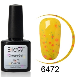 Гел Лак с Конфети 10ml 6472 Elite99